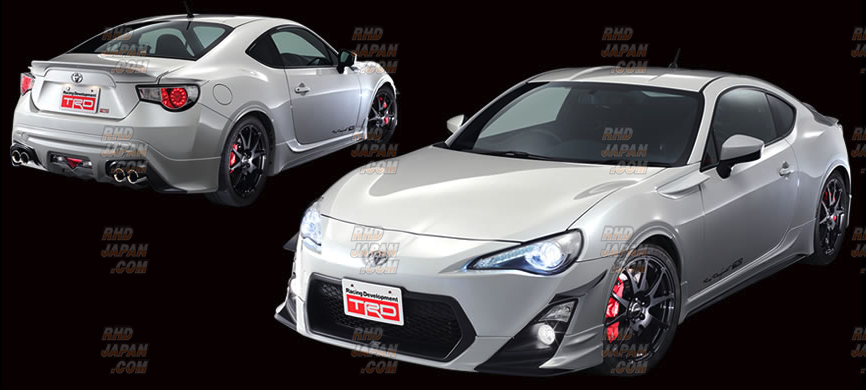 TRD Performance Line Front Lip Spoiler Primer Gel Coat - ZN6